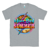 Heather Grey mom bod summer Classic Tee - BarkalooDesign