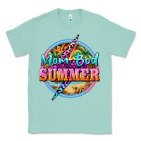 Seafoam mom bod summer Classic Tee - BarkalooDesign