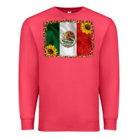Cardinal mexico flag background Premium Sweatshirt - HRA Design Shop