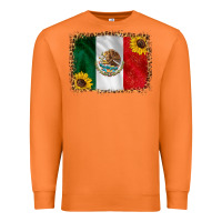 Carrot mexico flag background Premium Sweatshirt - HRA Design Shop