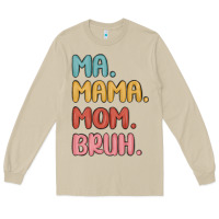 Mushroom ma mama mom bruh Long Sleeve Tee - MaliasSmallBusiness