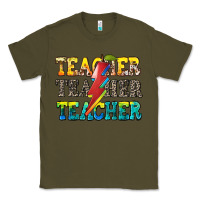Army Green teacher teacher Classic Tee - Zillion Design Studio
