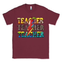 Burgundy teacher teacher Classic Tee - Zillion Design Studio