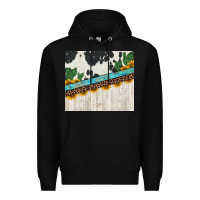 Black cowhide sunflowers cactus Premium Hoodie - Jasminsmagicworld