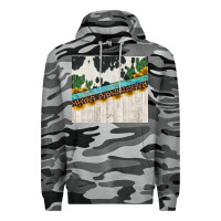 Slate Camo cowhide sunflowers cactus Premium Hoodie - Jasminsmagicworld