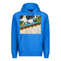 True Royal cowhide sunflowers cactus Premium Hoodie - Jasminsmagicworld