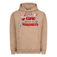 Pigment Burro even cupid need a margarita Urban Hoodie - MaliasSmallBusiness