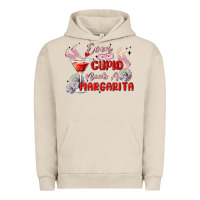 Pigment French Oak even cupid need a margarita Urban Hoodie - MaliasSmallBusiness