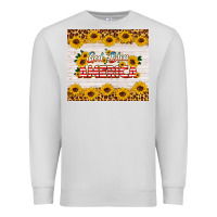 Dove Grey god bless america tumbler Premium Sweatshirt - HRA Design Shop