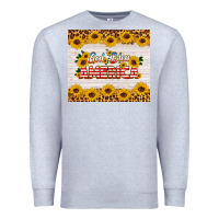 Heather Grey god bless america tumbler Premium Sweatshirt - HRA Design Shop