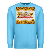 Ocean Blue god bless america tumbler Premium Sweatshirt - HRA Design Shop