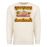 Sandshell god bless america tumbler Premium Sweatshirt - HRA Design Shop