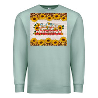 Seafoam god bless america tumbler Premium Sweatshirt - HRA Design Shop