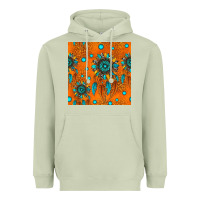 Matcha western dreamcatchers seamless pattern Heavyweight Hoodie - HRA Design Shop