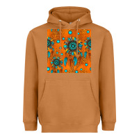 Meerkat western dreamcatchers seamless pattern Heavyweight Hoodie - HRA Design Shop