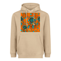 Mushroom western dreamcatchers seamless pattern Heavyweight Hoodie - HRA Design Shop