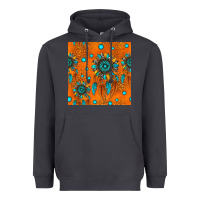 Smoke western dreamcatchers seamless pattern Heavyweight Hoodie - HRA Design Shop