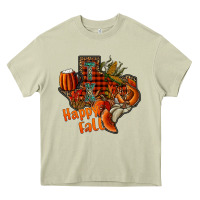 Mossy happy fall texas Heavy Core Tee - CowhideDigitalArt