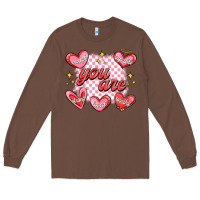 Chestnut valentines day positive affirmations Long Sleeve Tee - MaliasSmallBusiness