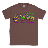 Chestnut Peace Love King Cake Classic Tee - RanaPortraitStore