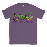 Lavender Peace Love King Cake Classic Tee - RanaPortraitStore