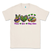 Natural Peace Love King Cake Classic Tee - RanaPortraitStore