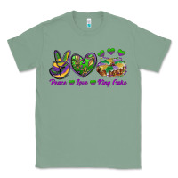 Sage Peace Love King Cake Classic Tee - RanaPortraitStore
