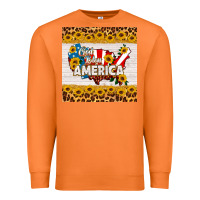 Carrot god bless america square coaster Premium Sweatshirt - HRA Design Shop