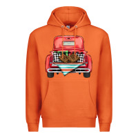 Carrot Christmas truck Premium Hoodie - BarkalooDesign