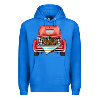 True Royal Christmas truck Premium Hoodie - BarkalooDesign