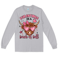 Moon Dust valentines is a bunch of bull Long Sleeve Tee - MaliasSmallBusiness