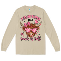 Mushroom valentines is a bunch of bull Long Sleeve Tee - MaliasSmallBusiness