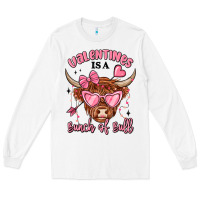 White valentines is a bunch of bull Long Sleeve Tee - MaliasSmallBusiness