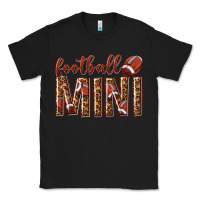 Black football mini with leopard Classic Tee - texasbilliewilder
