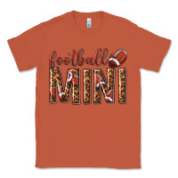 Copper football mini with leopard Classic Tee - texasbilliewilder