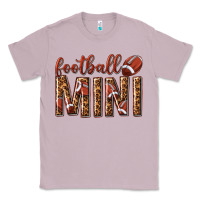Lilac football mini with leopard Classic Tee - texasbilliewilder