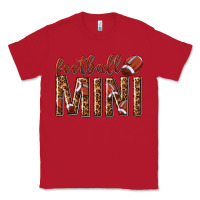 Red football mini with leopard Classic Tee - texasbilliewilder