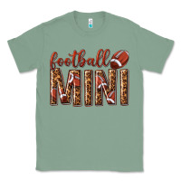 Sage football mini with leopard Classic Tee - texasbilliewilder