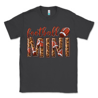 Smoke football mini with leopard Classic Tee - texasbilliewilder