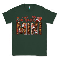 Sports Green football mini with leopard Classic Tee - texasbilliewilder