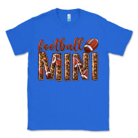 True Royal football mini with leopard Classic Tee - texasbilliewilder