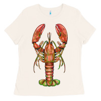 Bone lobster Ladies Tee - BarkalooDesign