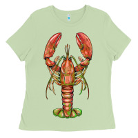Matcha lobster Ladies Tee - BarkalooDesign