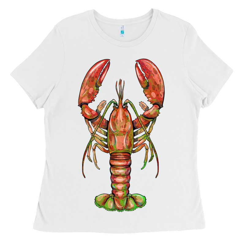 Lobster Ladies Tee by BarkalooDesign | Teevron