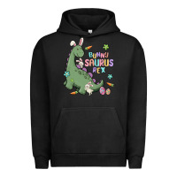 Pigment Black bunny saurus rex Urban Hoodie - MaliasSmallBusiness