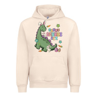Sandshell bunny saurus rex Urban Hoodie - MaliasSmallBusiness