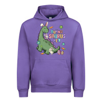 Tulip bunny saurus rex Urban Hoodie - MaliasSmallBusiness
