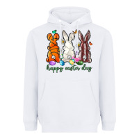 White happy easter day with sports Heavyweight Hoodie - Neo Western