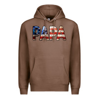 Chestnut American Papa Premium Hoodie - LillyAllenDesigns