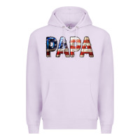 Lilac American Papa Premium Hoodie - LillyAllenDesigns